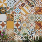 Patchwork - tông vàng